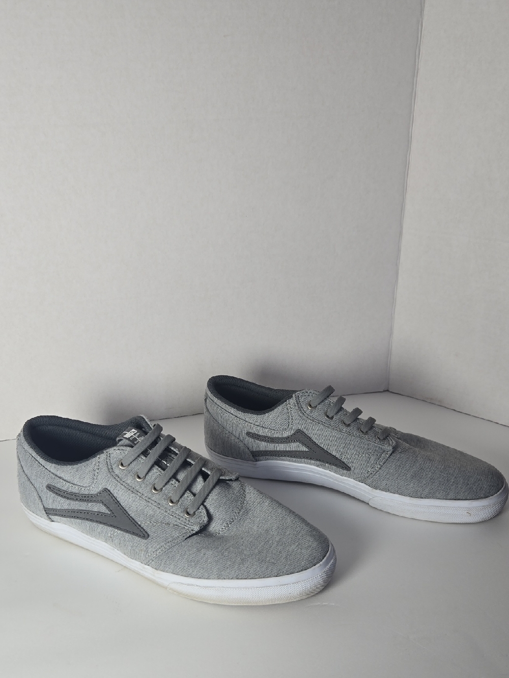 Lakai Limited Griffin Skate Shoes  gray ms317-0227 Mens 10.5